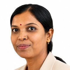 सौ. आशाताई माजळकर यांचे छायाचित्र — वरिष्ठ लिपिक / Senior Clerk